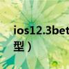 ios12.3beta4适配机型（iOS12.5.1适配机型）