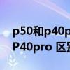 p50和p40pro建议买哪个（华为P50pro 和P40pro 区别对比）