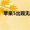 苹果5出现无服务怎么办（苹果5出现exit）