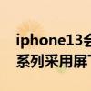 iphone13会有屏下指纹解锁吗（iPhone13系列采用屏下指纹么）