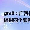 gm8：广汽传祺GM8 2020领航款正式上市，提供四个颜色