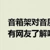 音箱架对音质影响大 音箱架怎样辨别好坏啊 有网友了解吗 