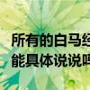 所有的白马经过缝制和烘干后都是黑白相间的能具体说说吗？