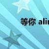 等你 alin（关于等你 alin的介绍）