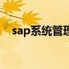 sap系统管理（关于sap系统管理的介绍）