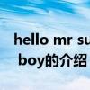 hello mr super boy（关于hello mr super boy的介绍）