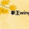 拳王wing（关于拳王wing的介绍）