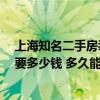 上海知名二手房装修要多少钱 上海长寿路二手房95平装修要多少钱 多久能装修好 