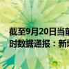 截至9月20日当前海南陵水黎族自治县最新疫情消息今天实时数据通报：新增0例、累计确诊209例