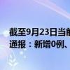 截至9月23日当前西藏阿里地区最新疫情消息今天实时数据通报：新增0例、累计确诊17例