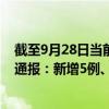 截至9月28日当前黑龙江佳木斯最新疫情消息今天实时数据通报：新增5例、累计确诊132例