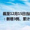 截至12月15日当前广东揭阳最新疫情消息今天实时数据通报：新增3例、累计确诊22例