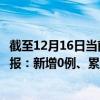 截至12月16日当前北京密云区最新疫情消息今天实时数据通报：新增0例、累计确诊378例