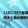 12月17日宁夏固原最新疫情消息今天实时数据通报：新增0例本土确诊病例和0例无症状感染者