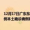 12月17日广东东莞最新疫情消息今天实时数据通报：新增0例本土确诊病例和0例无症状感染者