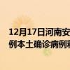 12月17日河南安阳最新疫情消息今天实时数据通报：新增0例本土确诊病例和0例无症状感染者