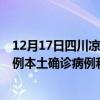 12月17日四川凉山最新疫情消息今天实时数据通报：新增0例本土确诊病例和0例无症状感染者