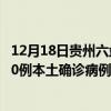 12月18日贵州六盘水最新疫情消息今天实时数据通报：新增0例本土确诊病例和0例无症状感染者