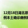 12月18日湖北恩施最新疫情消息今天实时数据通报：新增0例本土确诊病例和0例无症状感染者