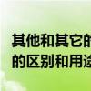 其他和其它的区别和用途怎么写（其他和其它的区别和用途）