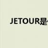 JETOUR是什么车牌（jetour是什么车）