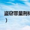 盗窃罪量刑标准2019（盗窃罪量刑标准2018）