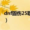 dnf固伤25职业大全（dnf95固伤职业有哪些）