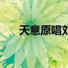 天意原唱刘德华唱（天意歌词刘德华）