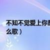 不知不觉爱上你是什么歌曲的歌词（不知不觉就爱上你是什么歌）