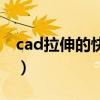 cad拉伸的快捷命令是什么（cad拉伸快捷键）