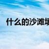 什么的沙滩填空四个字（什么的沙滩填空）