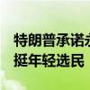 特朗普承诺永远不会禁止TikTok 立场逆转力挺年轻选民