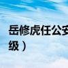 岳修虎任公安部党委委员、反恐专员（副部长级）