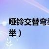 哑铃交替弯举12.5kg什么水平（哑铃交替弯举）