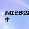 湘江长沙站或迎今年最高水位 防汛警戒加强中