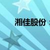 湘佳股份：向银行申请2000万元贷款