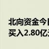 北向资金今日净买入0.04亿元 中国中车获净买入2.80亿元