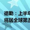 德勤：上半年A股IPO融资额降逾八成 上交所将居全球第五