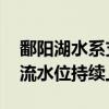 鄱阳湖水系支流发生编号洪水 长江中下游干流水位持续上涨