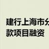 建行上海市分行落地科技创新和技术改造再贷款项目融资