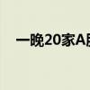 一晚20家A股公司披露回购增持相关计划