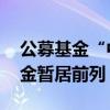 公募基金“中考”成绩单发布在即，QDII基金暂居前列