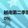 越南第二季度GDP同比增长6.93%，预估6.00%