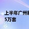 上半年广州新房成交近3万套、二手房成交超5万套