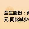 兰生股份：预计2024年半年度净利润7500万元 同比减少61%