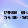 铭普光磁：预计2024年前半年亏损6500.00万元-8500.00万元 同比止盈转亏