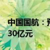 中国国航：预计2024年上半年净亏损23亿至30亿元