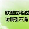 欧盟或将缩短匈牙利轮值主席国任期 欧尔班访俄引不满