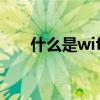 什么是wifi版苹果手机（什么是wifi）