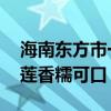 海南东方市一基地榴莲首度批量挂果 树熟榴莲香糯可口